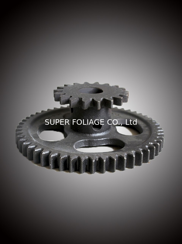 ADI Sprocke Tensile strength of 1400 MPa,  elongation of 2%