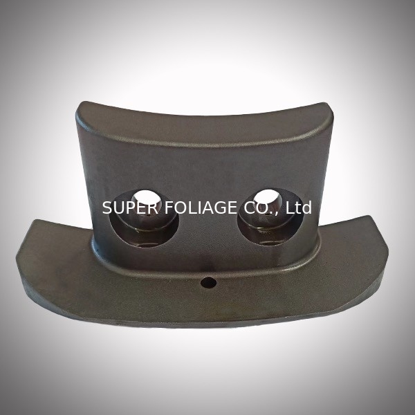 ADI End Plate Tensile strength of 900 MPa,  elongation of 9%.
