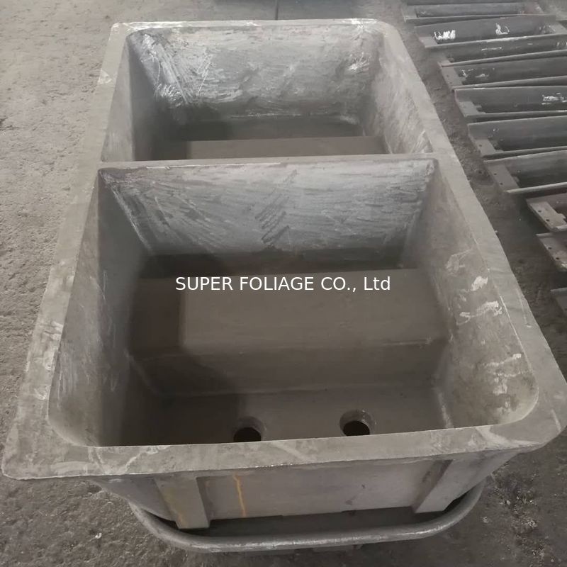 ATSM 4500 Lbs Metal Ingot Molds Cast Steel Aluminum Material