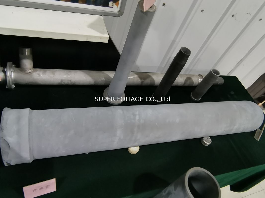 TPT 18 Inch Ceramic Thermocouple Protection Tubes For Furnace
