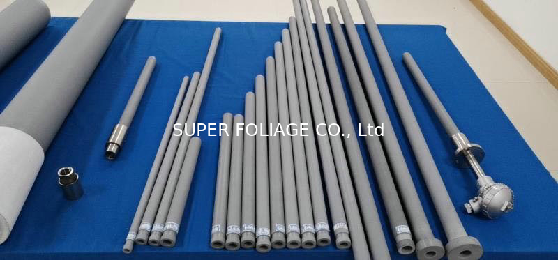 1200 Degree Cast Iron Thermocouple Protection Tube One End Closed